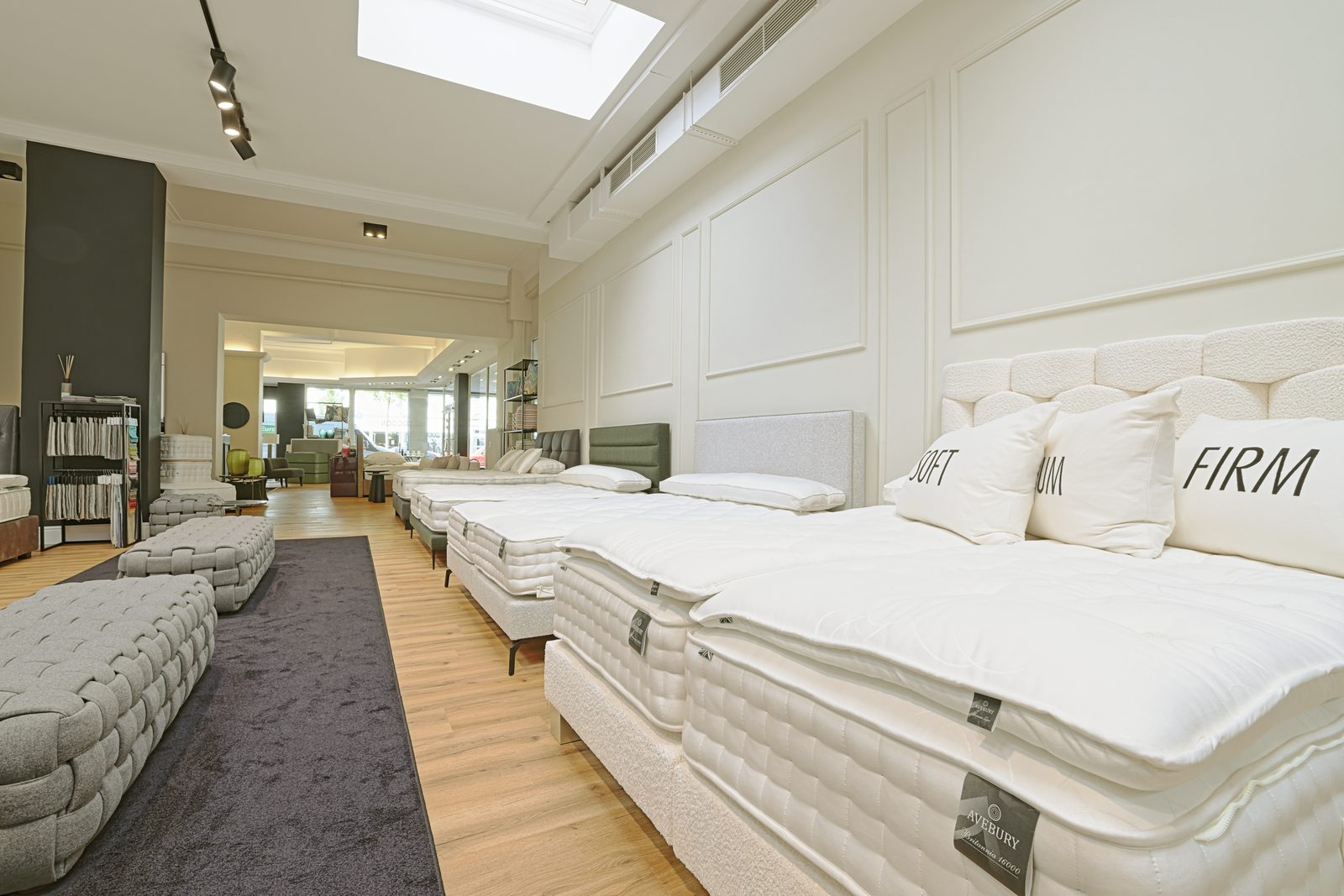 COCOON Luxusbetten – Showroom mit Boxspringbetten, Matratzen und Bettwäsche