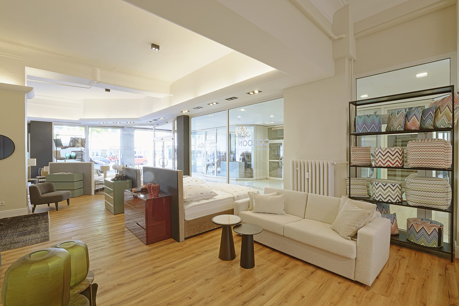 COCOON Luxusbetten – Showroom mit Boxspringbetten, Matratzen und Bettwäsche