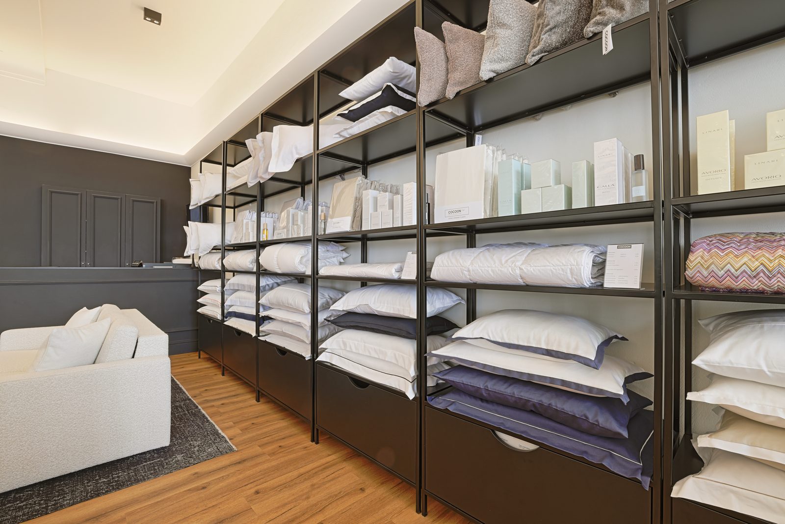 COCOON Luxusbetten – Showroom mit Boxspringbetten, Matratzen und Bettwäsche