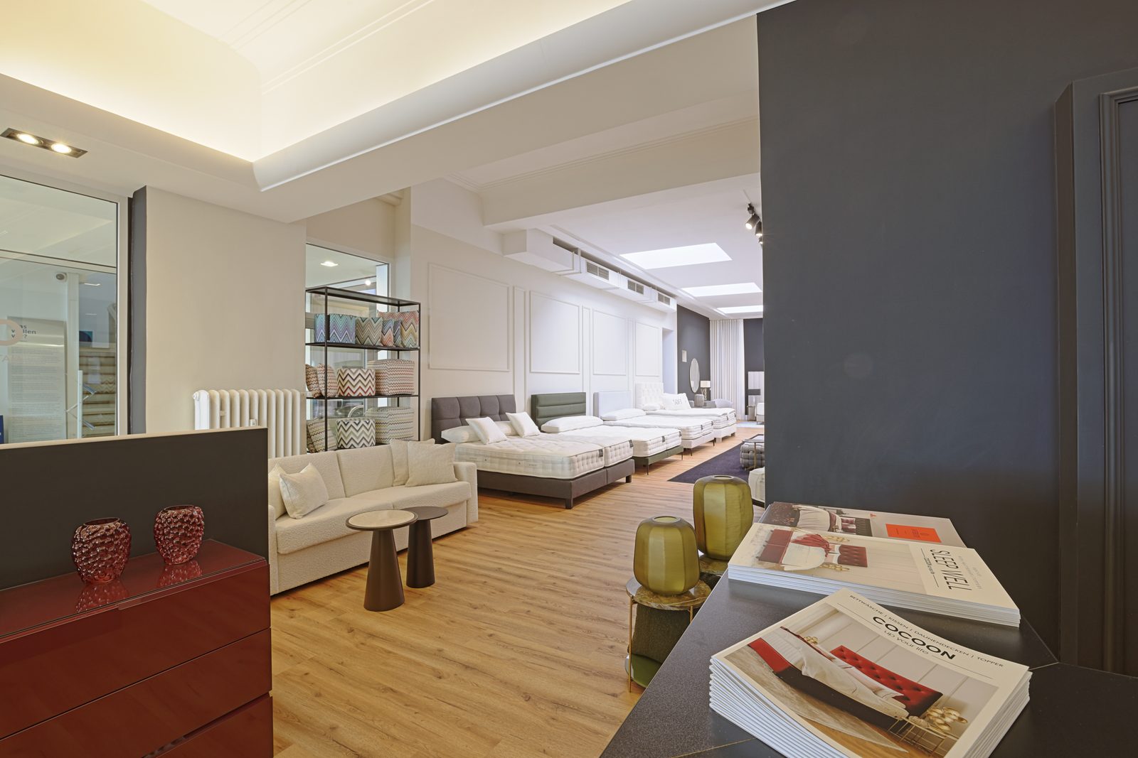 COCOON Luxusbetten – Showroom mit Boxspringbetten, Matratzen und Bettwäsche