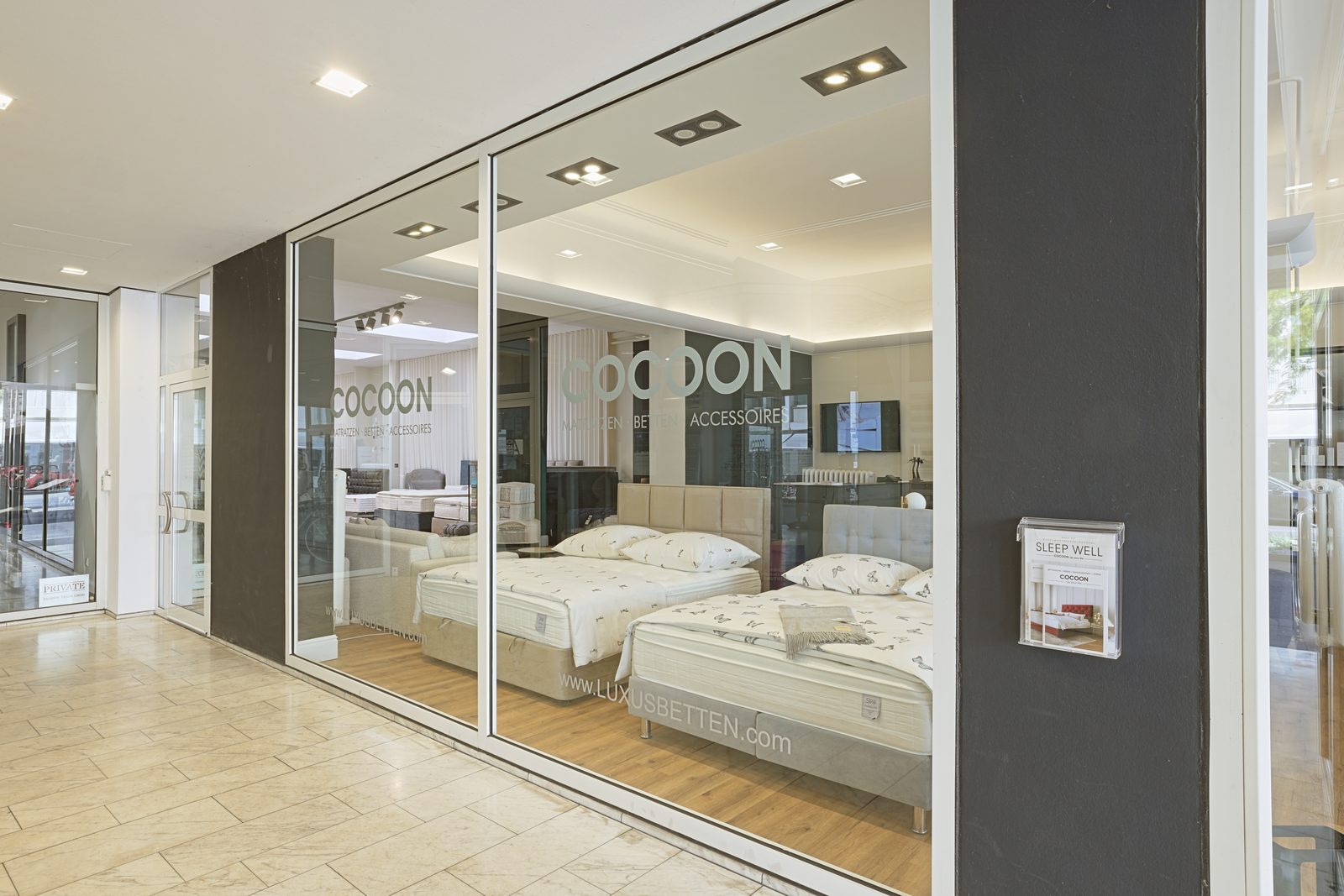 COCOON Luxusbetten – Showroom mit Boxspringbetten, Matratzen und Bettwäsche