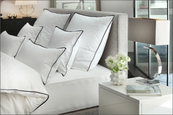 Bettwäsche für unsere Boxspringbetten