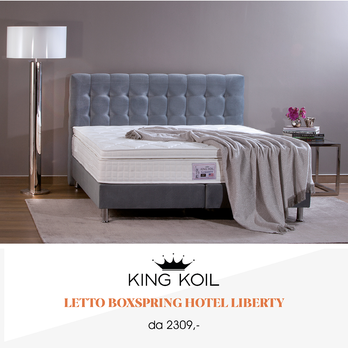 Letti boxspring e materassi by COCOON Letti di Lusso